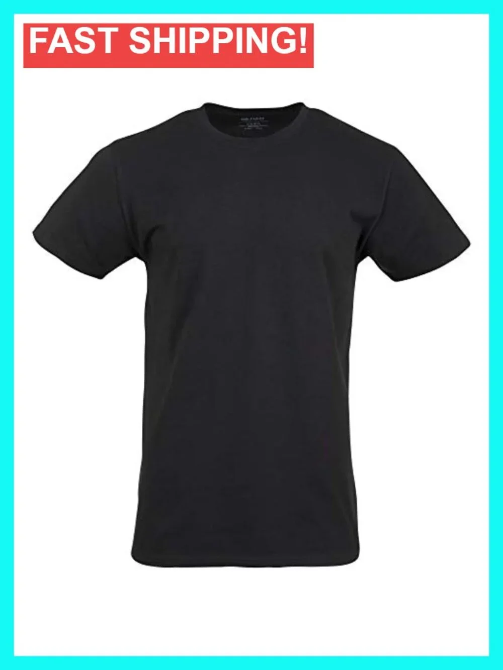 Cotton Stretch T-Shirts Multipack Soft Breathable Moisture Wicking Undershirts